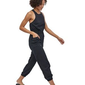 Patagonia Fleetwith Belted Charcoal Jumpsuit
